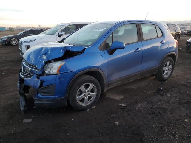 CHEVROLET TRAX LS 2016 with VIN KL7CJNSB3GB759503 - Photo from auction