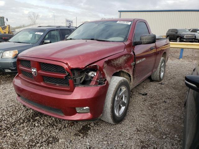 Photo 1 from auction – 2012 DODGE RAM 1500 S with VIN 3C6JD6AT7CG189662