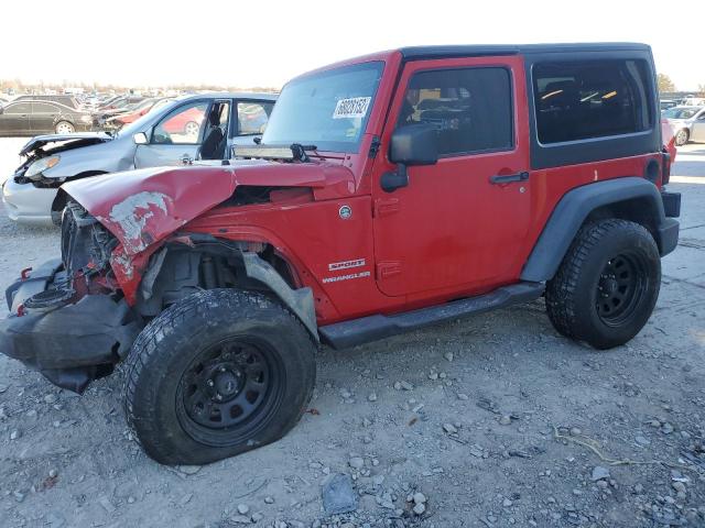 JEEP WRANGLER S 2010 with VIN 1J4AA2D12AL155420 - Photo from auction