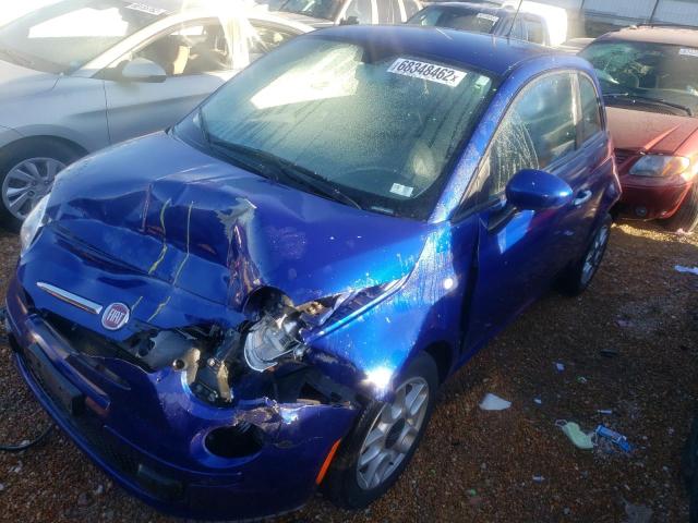 FIAT 500 POP 2013 with VIN 3C3CFFAR4DT672507 - Photo from auction