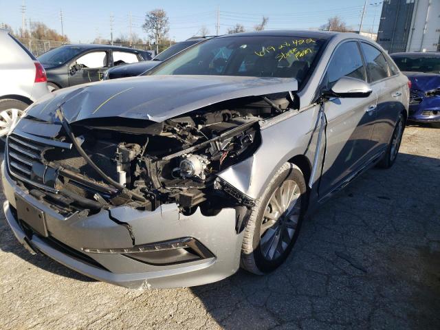 HYUNDAI SONATA SPO 2015 with VIN 5NPE34AF8FH075435 - Photo from auction