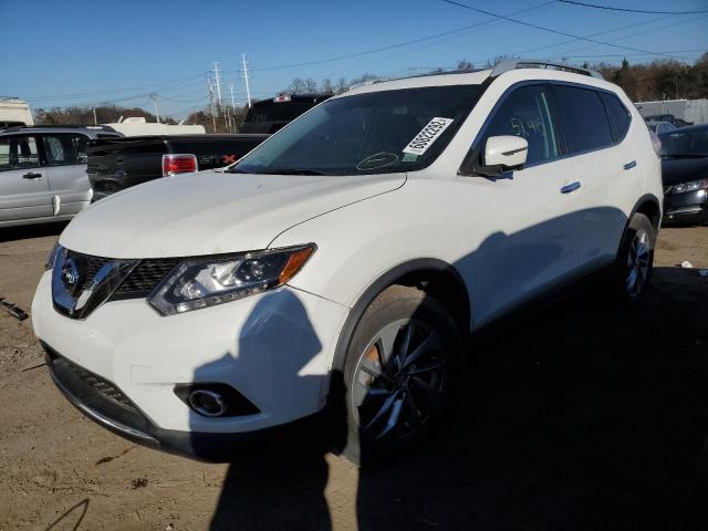 NISSAN ROGUE S 2015 with VIN 5N1AT2MVXFC755835 - Photo from auction