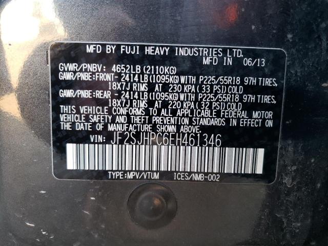 Photo 14 from auction – 2014 SUBARU FORESTER 2 with VIN JF2SJHPC6EH461346