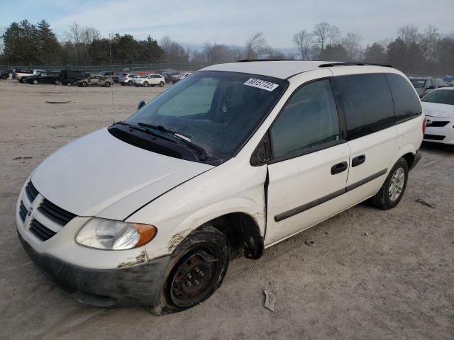 DODGE CARAVAN SE 2007 with VIN 1D4GP25R87B237351 - Photo from auction