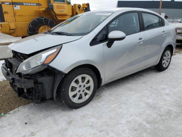 KIA RIO LX 2014 with VIN KNADM4A32E6378070 - Photo from auction