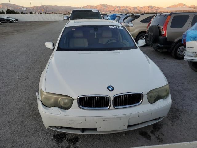 Photo 5 from auction – 2003 BMW 745 LI with VIN WBAGN634X3DS43309