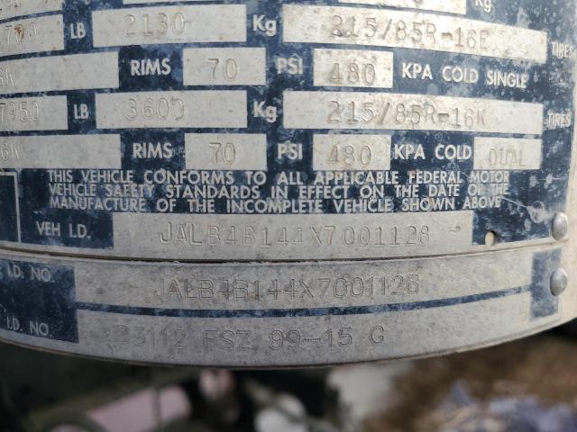 Photo 10 from auction – 1999 ISUZU NPR with VIN JALB4B144X7001128