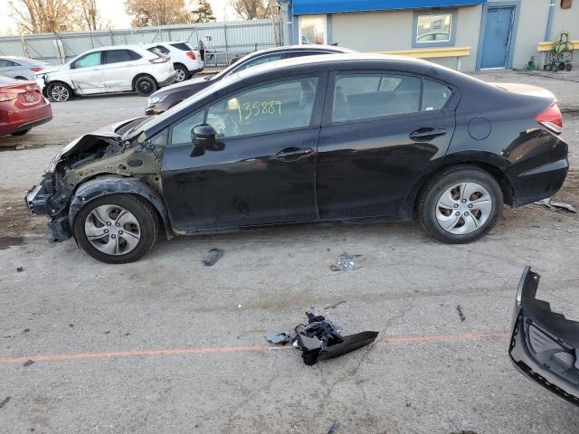 Photo 1 from auction – 2014 HONDA CIVIC LX with VIN 2HGFB2F55EH502347