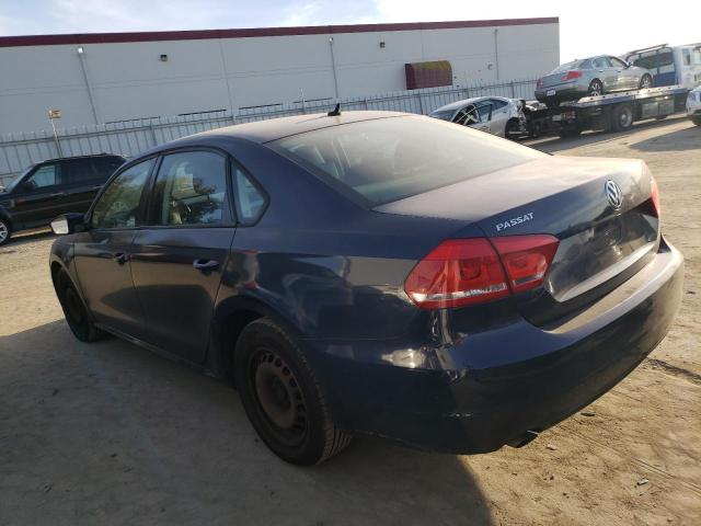 Photo 2 from auction – 2013 VOLKSWAGEN PASSAT S with VIN 1VWAP7A30DC037407