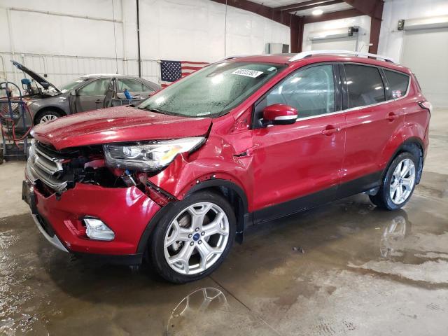 FORD ESCAPE TIT 2017 with VIN 1FMCU9JDXHUC26084 - Photo from auction