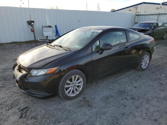 HONDA CIVIC EX 2012 with VIN 2HGFG3B89CH534299 - Photo from auction