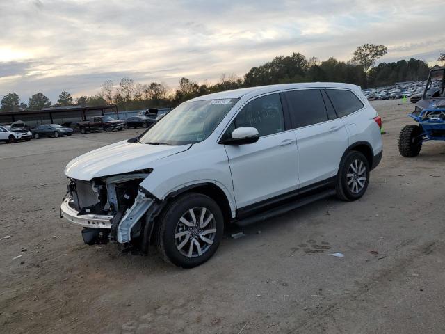 HONDA PILOT EX 2020 with VIN 5FNYF5H37LB017624 - Photo from auction