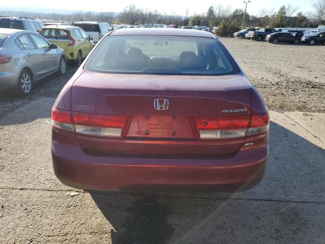 Photo 6 from auction – 2004 HONDA ACCORD LX with VIN 1HGCM66354A081925