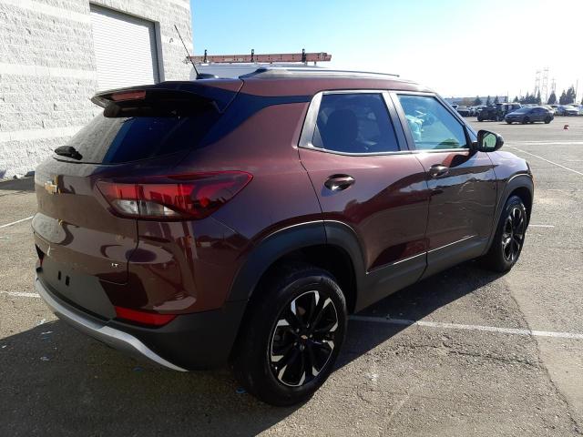 Photo 4 from auction – 2022 CHEVROLET TRAILBLAZE with VIN KL79MPSL8NB018234