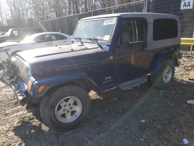 JEEP WRANGLER / 2005 with VIN 1J4FA44S65P301360 - Photo from auction