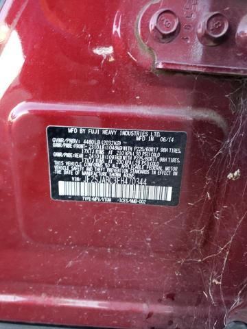 Photo 14 from auction – 2015 SUBARU FORESTER 2 with VIN JF2SJABC3FH470344