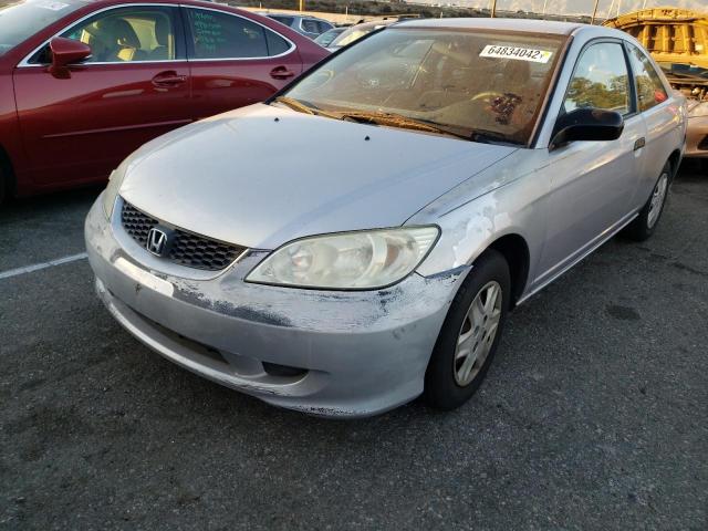 HONDA CIVIC DX V 2005 with VIN 1HGEM22115L067192 - Photo from auction