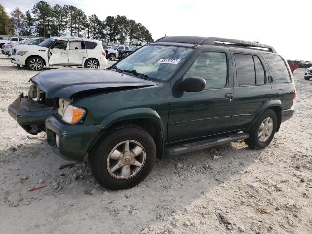 NISSAN PATHFINDER 2002 with VIN JN8DR09XX2W658792 - Photo from auction