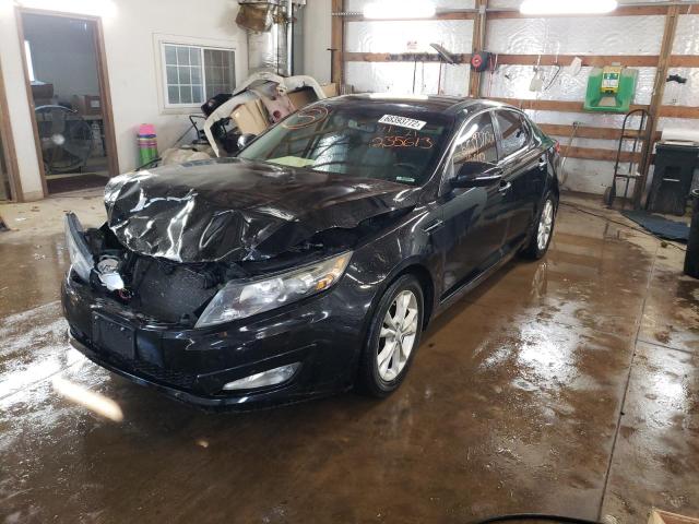 KIA OPTIMA EX 2013 with VIN 5XXGN4A71DG235613 - Photo from auction