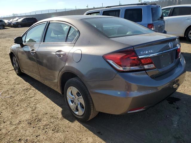 Photo 2 from auction – 2013 HONDA CIVIC LX with VIN 19XFB2F51DE286845