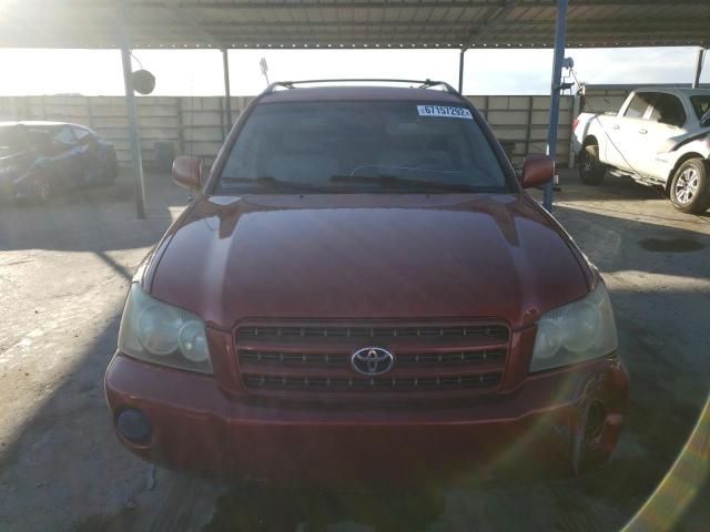 Photo 5 from auction – 2002 TOYOTA HIGHLANDER with VIN JTEGF21A220047707