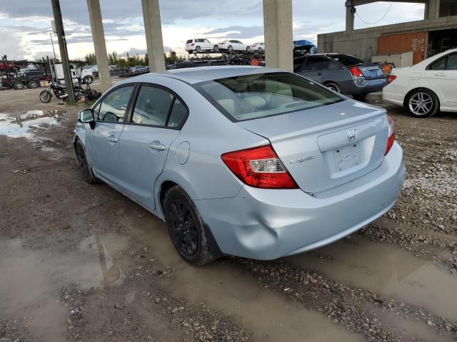 Photo 2 from auction – 2012 HONDA CIVIC LX with VIN 2HGFB2F50CH597591