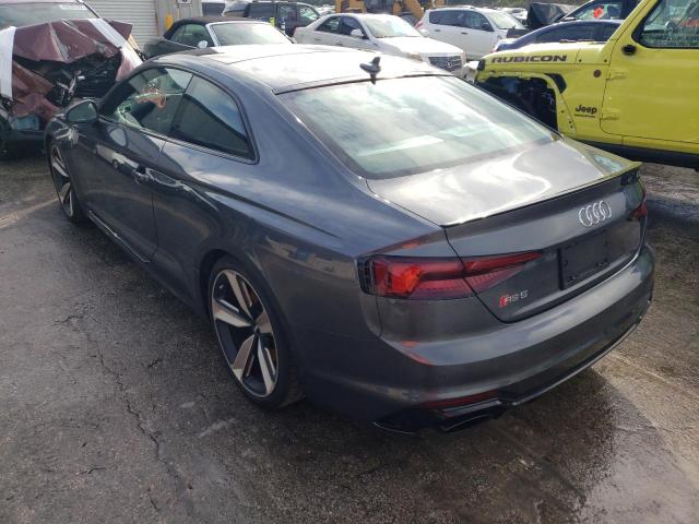 Photo 2 from auction – 2018 AUDI RS5 with VIN WUAPWAF5XJA905351