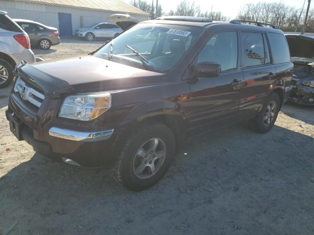 Photo 1 from auction – 2007 HONDA PILOT EXL with VIN 2HKYF185X7H540637