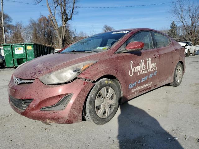 HYUNDAI ELANTRA SE 2016 with VIN 5NPDH4AE4GH676475 - Photo from auction