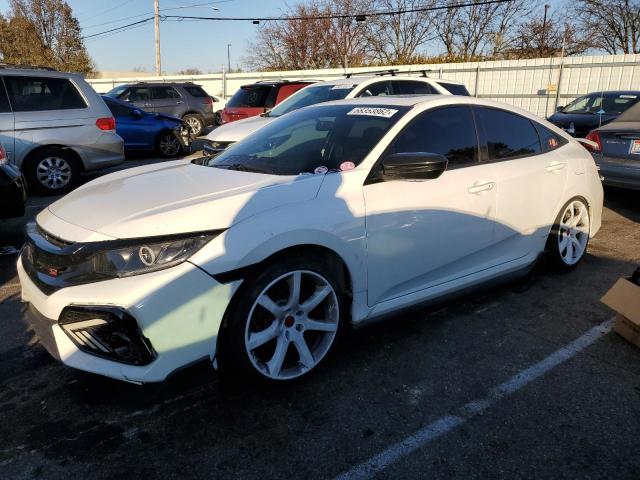 HONDA CIVIC SI 2018 with VIN 2HGFC1E5XJH701428 - Photo from auction