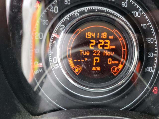 Photo 9 from auction – 2012 FIAT 500 with VIN 3C3CFFBR6CT110413