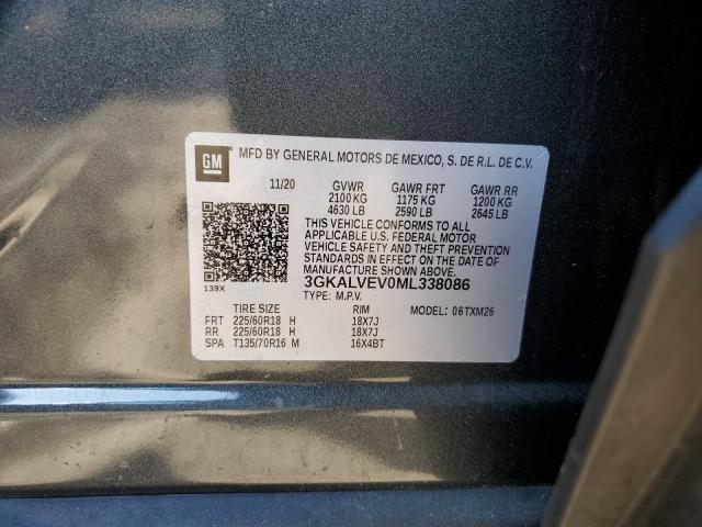 Photo 14 from auction – 2021 GMC TERRAIN SL with VIN 3GKALVEV0ML338086