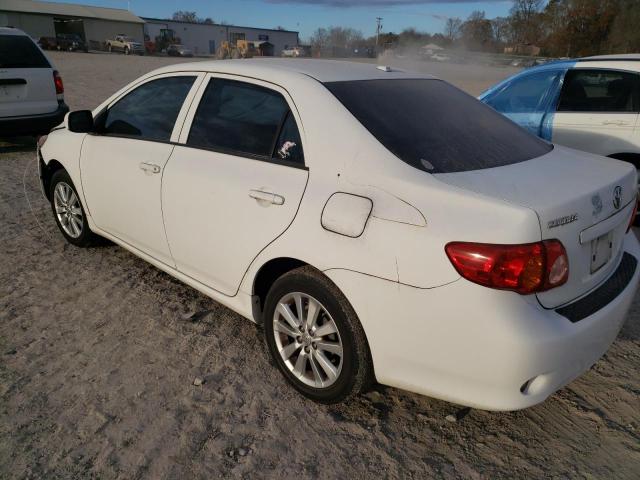 Photo 2 from auction – 2009 TOYOTA COROLLA BA with VIN 2T1BU40E69C035354