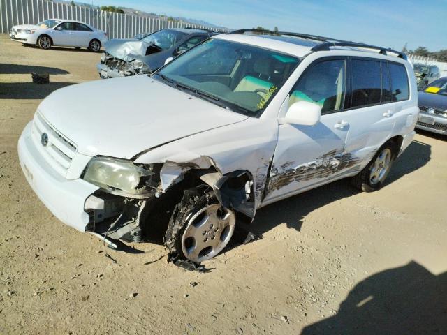 TOYOTA HIGHLANDER 2007 with VIN JTEEP21A370213714 - Photo from auction