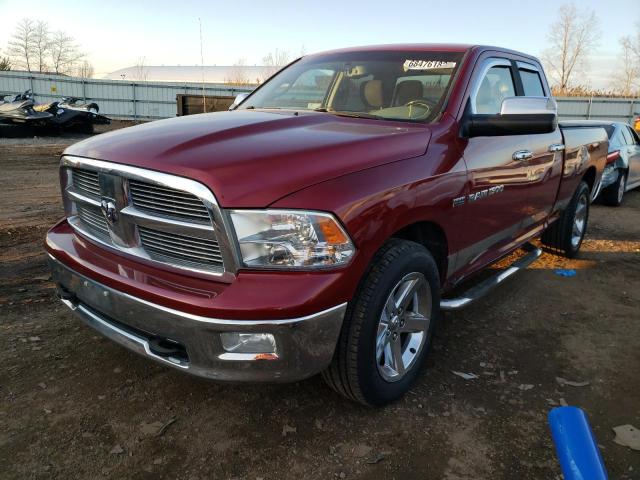 DODGE RAM 1500 2011 with VIN 1D7RV1GT1BS553705 - Photo from auction