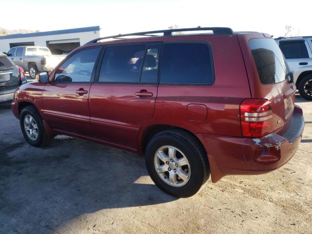 Photo 2 from auction – 2002 TOYOTA HIGHLANDER with VIN JTEGF21A220047707