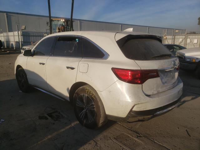 Photo 2 from auction – 2017 ACURA MDX with VIN 5FRYD4H32HB021456