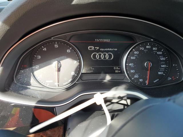 Photo 9 from auction – 2018 AUDI Q7 PREMIUM with VIN WA1LAAF74JD019045