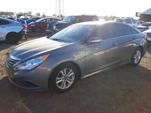 HYUNDAI SONATA GLS 2014 with VIN 5NPEB4AC8EH825374 - Photo from auction