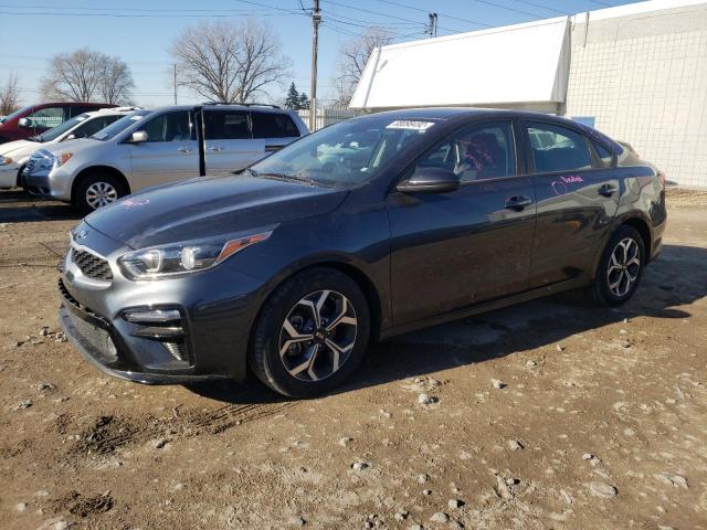 KIA FORTE FE 2021 with VIN 3KPF24AD8ME271205 - Photo from auction
