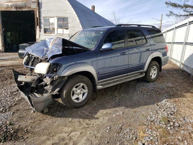 TOYOTA SEQUOIA SR 2002 with VIN 5TDBT44A12S135773 - Photo from auction