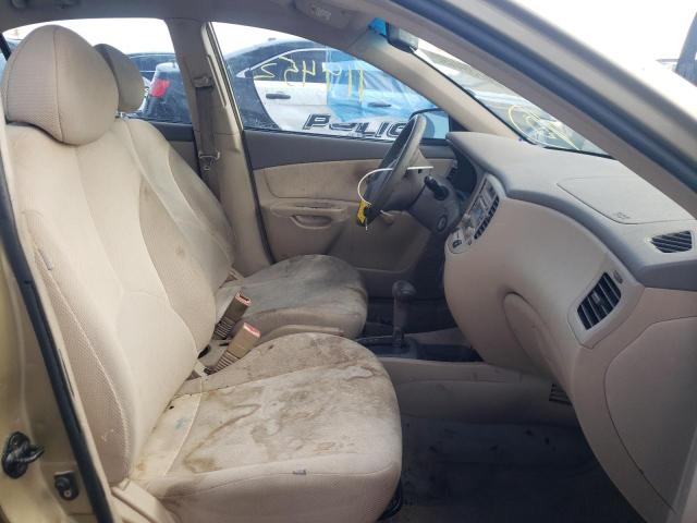 Photo 5 from auction – 2006 KIA RIO with VIN KNADE123266158696