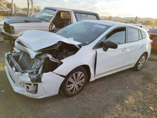 SUBARU IMPREZA 2018 with VIN 4S3GTAA69J3706771 - Photo from auction
