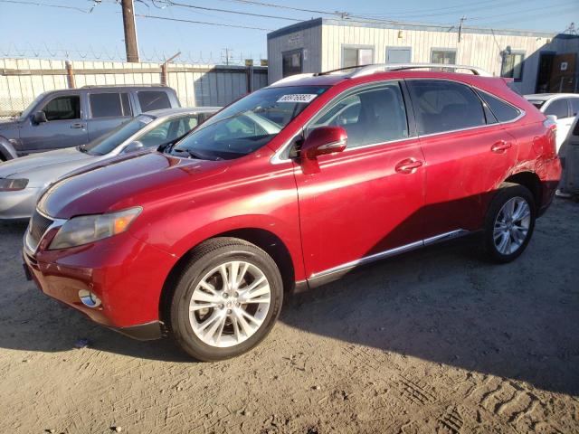 LEXUS RX 450 2010 with VIN JTJBC1BA0A2013037 - Photo from auction