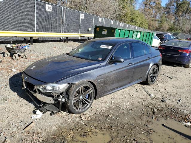 BMW M3 2017 with VIN WBS8M9C52H5G84496 - Photo from auction