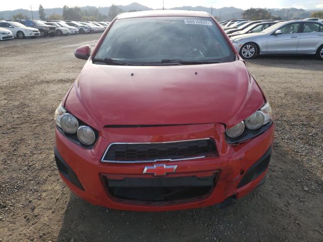 Photo 5 from auction – 2012 CHEVROLET SONIC LT with VIN 1G1JC6SH1C4106254
