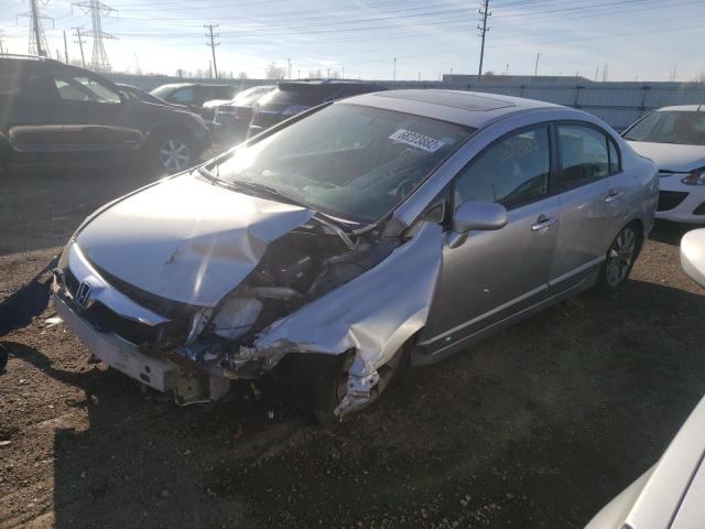 HONDA CIVIC EX 2010 with VIN 19XFA1F86AE030624 - Photo from auction