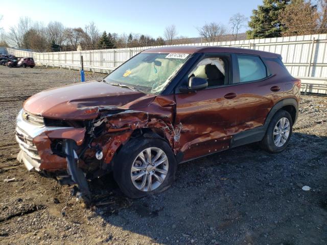 Photo 1 from auction – 2021 CHEVROLET TRAILBLAZE with VIN KL79MNSL6MB090911