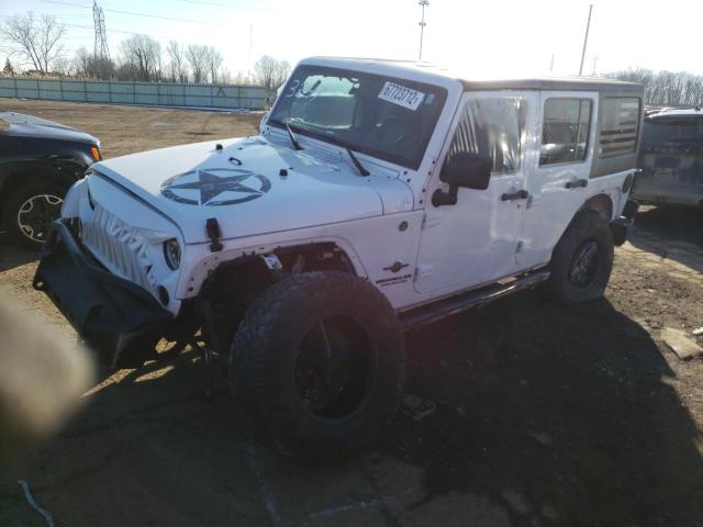 JEEP WRANGLER U 2015 with VIN 1C4BJWDG8FL613247 - Photo from auction