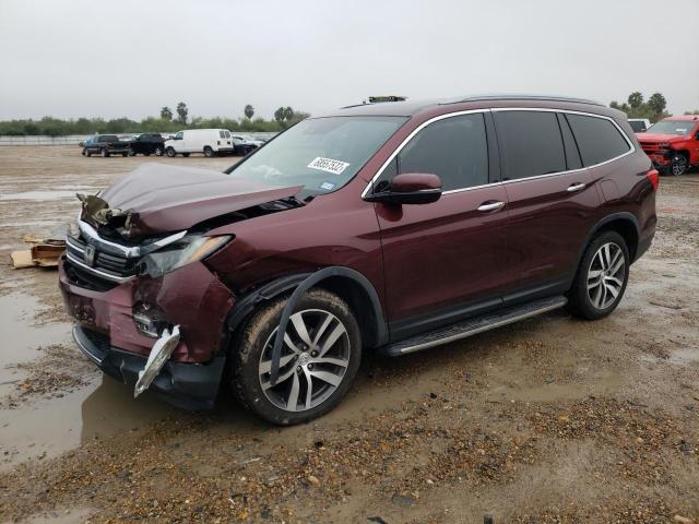 HONDA PILOT ELIT 2018 with VIN 5FNYF6H06JB068198 - Photo from auction
